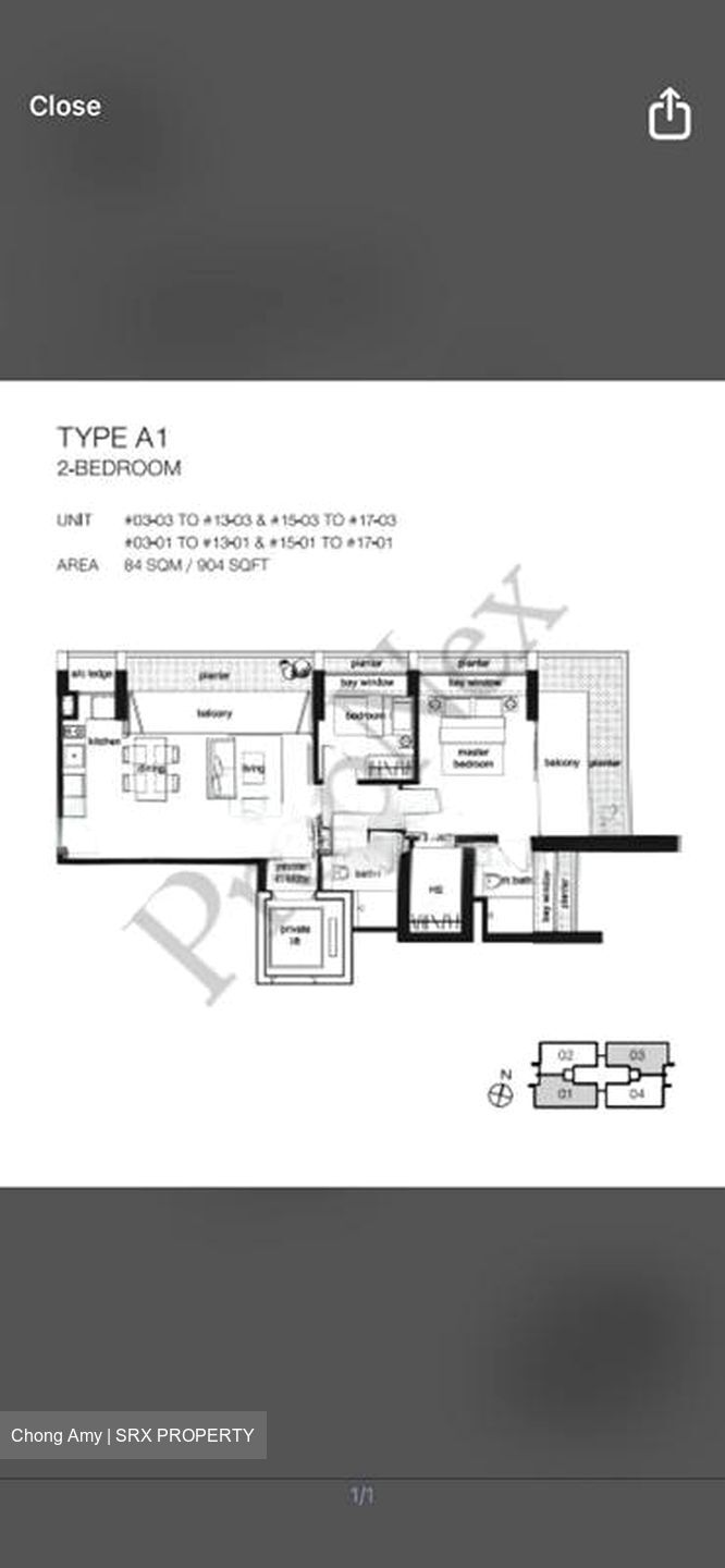 The Peak @ Cairnhill II (D9), Apartment #558463851